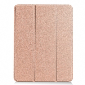 Custodia iPad Air (2022) (2020) Porta Stilo In Pelle Stile Litchi