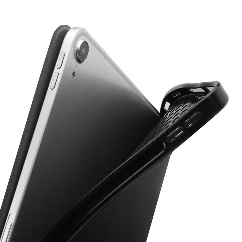 Custodia iPad Air (2022) (2020) Porta Stilo In Pelle Stile Litchi
