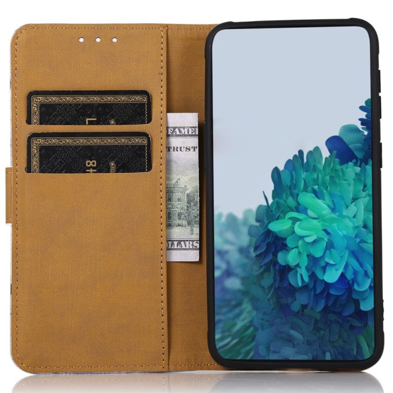 Custodia in pelle OnePlus Nord CE 3 Lite 5G Albero Colorato