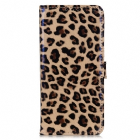 Custodia in pelle OnePlus Nord CE 3 Lite 5G Leopardo