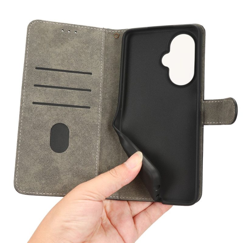 Custodia in pelle OnePlus Nord CE 3 Lite 5G Rfid Classico