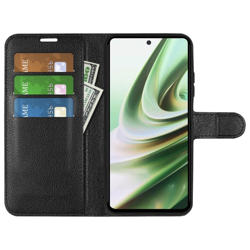 Custodia in pelle OnePlus Nord CE 3 Lite 5G Stile Classico