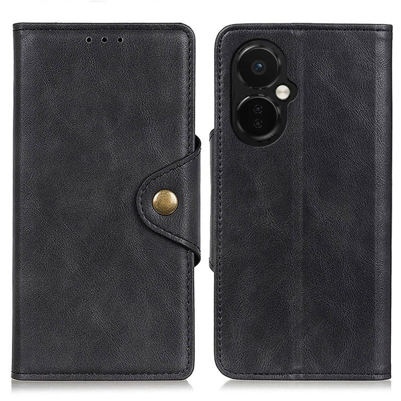 Folio Cover OnePlus Nord CE 3 Lite 5G Bottone Magnetico