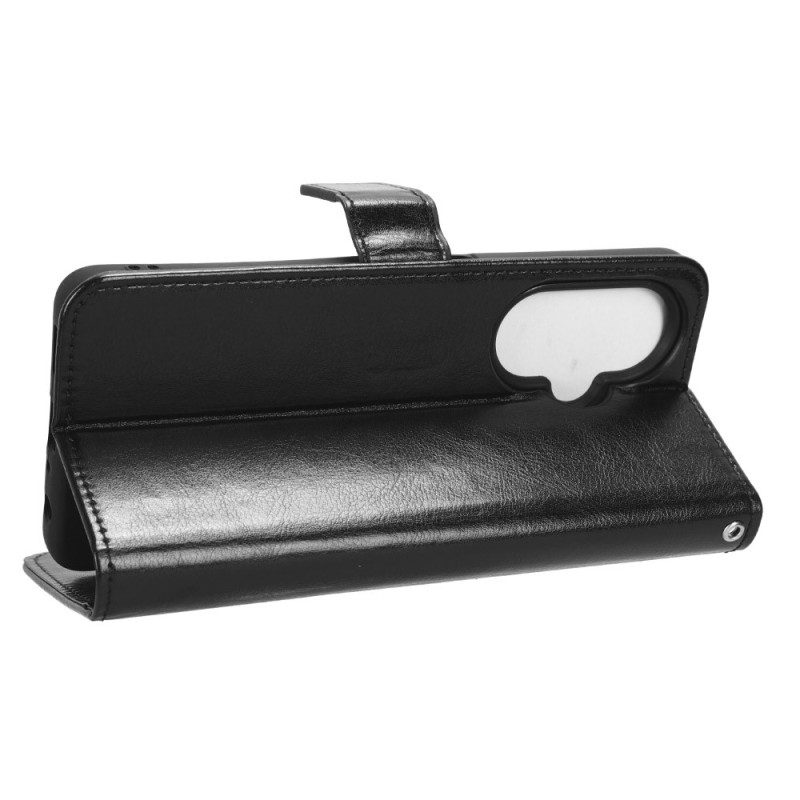 Folio Cover OnePlus Nord CE 3 Lite 5G Cinturino In Ecopelle