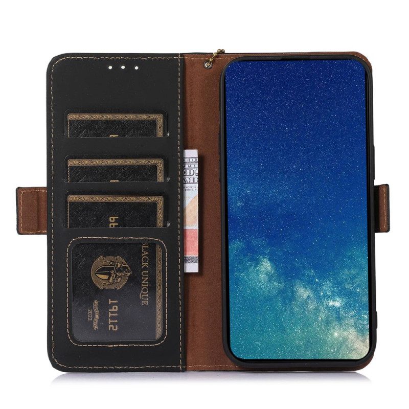 Folio Cover OnePlus Nord CE 3 Lite 5G Rfid In Vera Pelle
