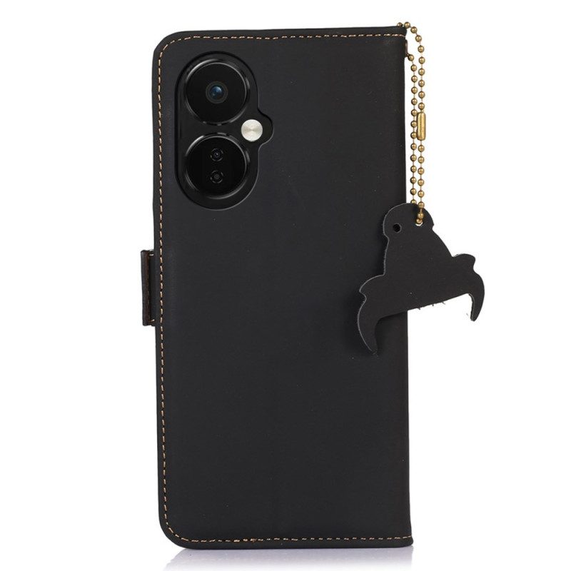 Folio Cover OnePlus Nord CE 3 Lite 5G Rfid In Vera Pelle