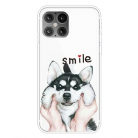 Cover iPhone 12 Pro Max Cane Sorridente