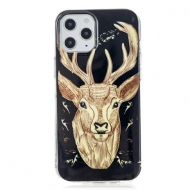 Cover iPhone 12 Pro Max Cervo Maestoso Fluorescente