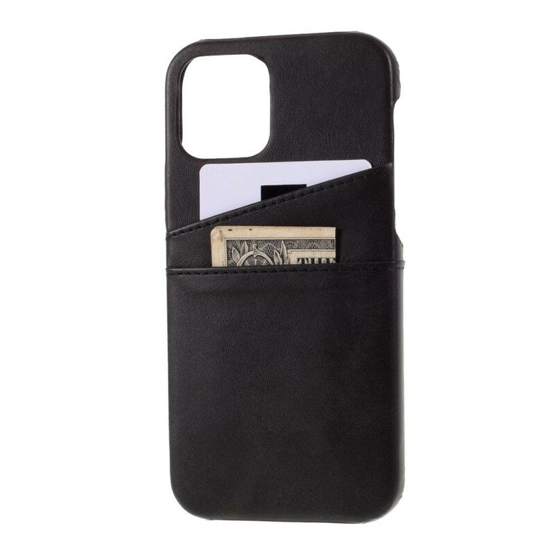 Cover iPhone 12 Pro Max Doppio Titolare Della Carta