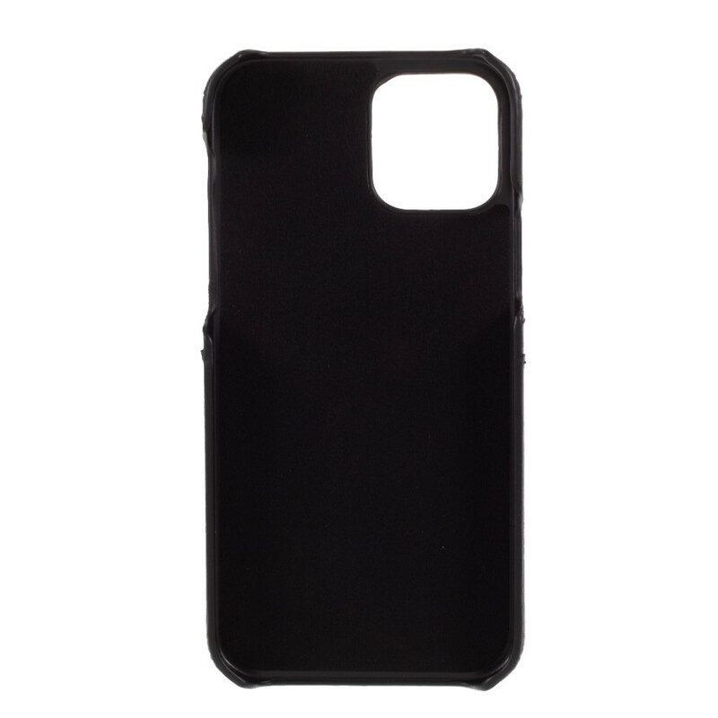 Cover iPhone 12 Pro Max Doppio Titolare Della Carta