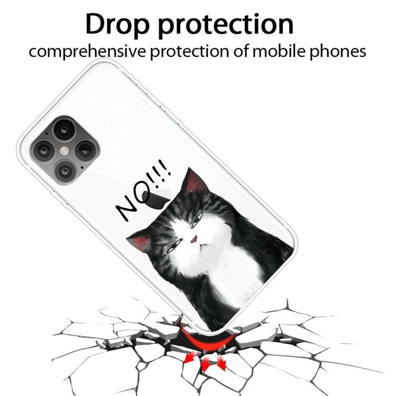 Cover iPhone 12 Pro Max Il Gatto Che Dice Di No