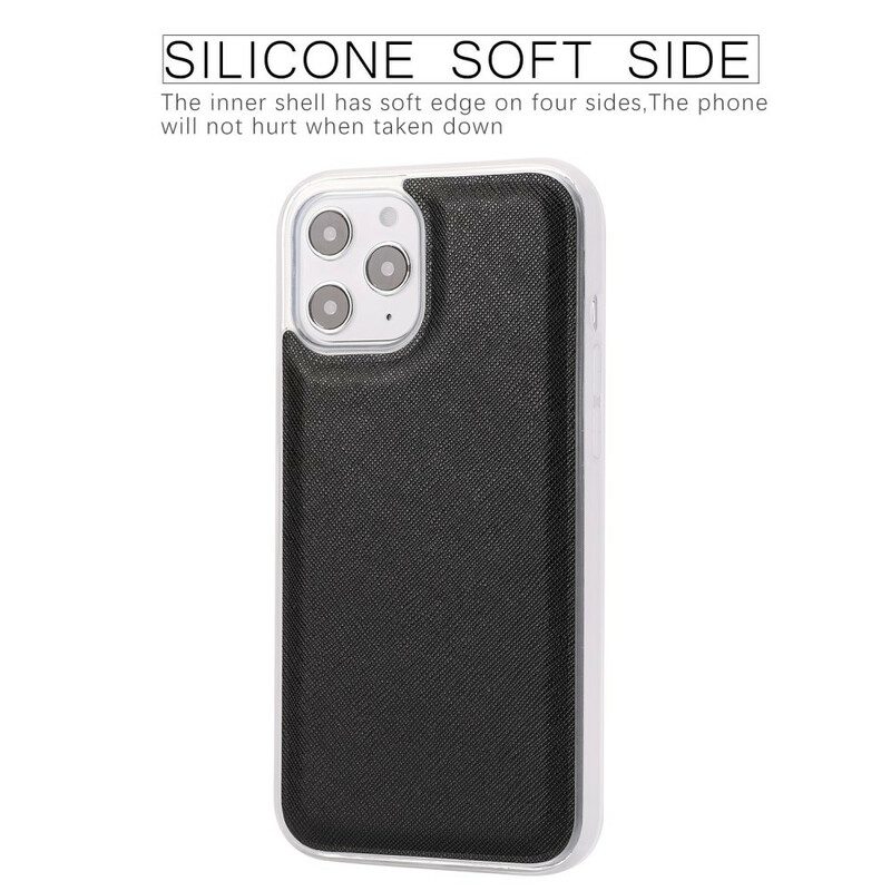 Cover iPhone 12 Pro Max Tessuto Con Staccabile