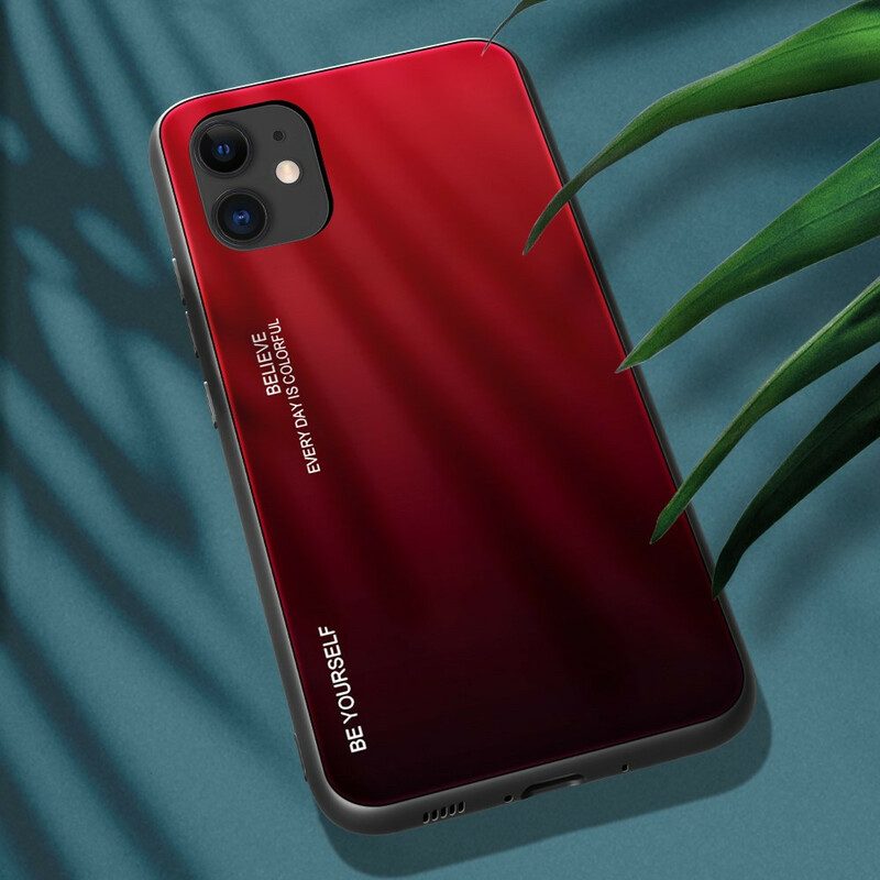Cover iPhone 12 Pro Max Vetro Temperato Sii Te Stesso