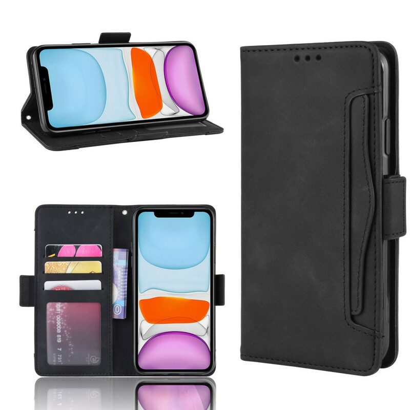Custodia in pelle iPhone 12 Pro Max Classe Premier Multi-carta