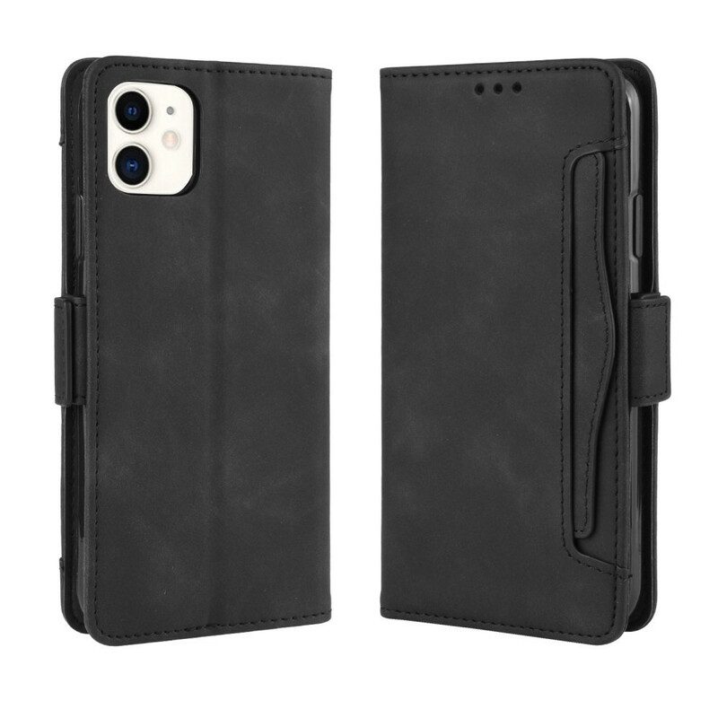Custodia in pelle iPhone 12 Pro Max Classe Premier Multi-carta