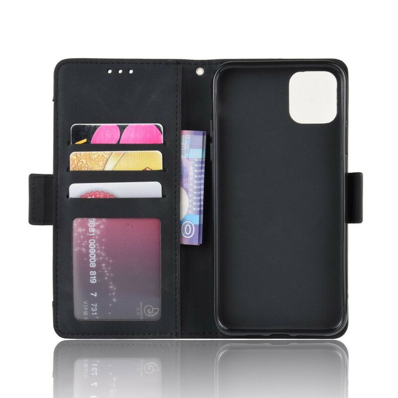 Custodia in pelle iPhone 12 Pro Max Classe Premier Multi-carta