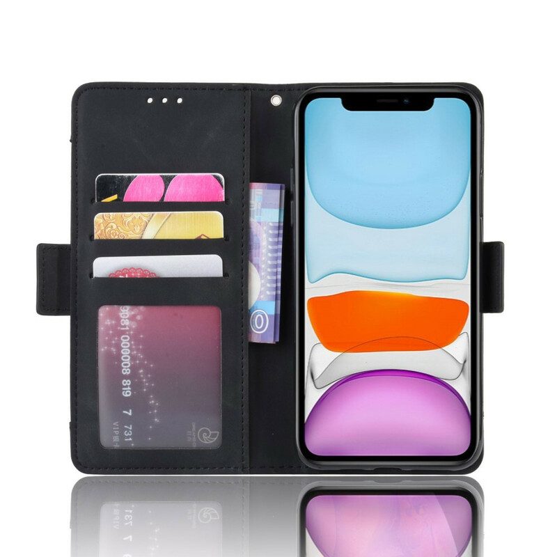 Custodia in pelle iPhone 12 Pro Max Classe Premier Multi-carta