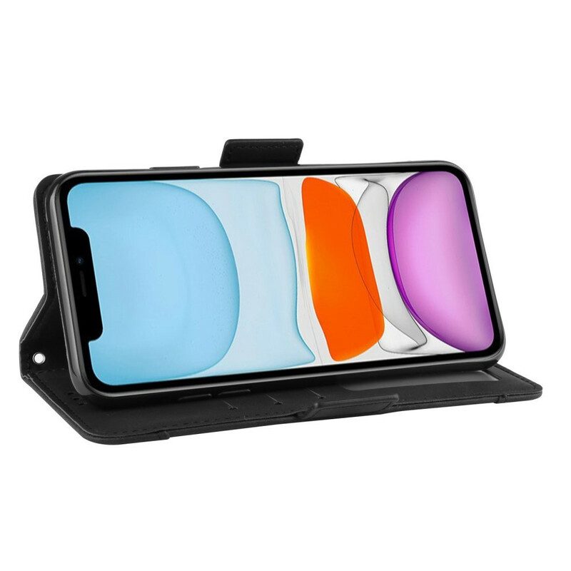 Custodia in pelle iPhone 12 Pro Max Classe Premier Multi-carta