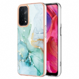 Cover Oppo A54 5G / A74 5G Disegno In Marmo