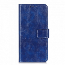 Custodia in pelle Oppo A54 5G / A74 5G Cuciture Lucide Ea Vista