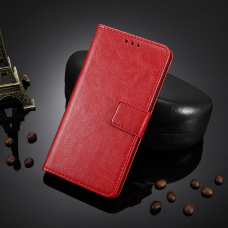 Custodia in pelle Oppo A54 5G / A74 5G Ecopelle Appariscente