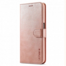 Custodia in pelle Oppo A54 5G / A74 5G Lc.imeeke Effetto Pelle