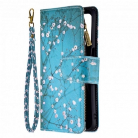 Custodia in pelle Oppo A54 5G / A74 5G Tasca Per Albero Con Cerniera