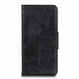 Folio Cover Oppo A54 5G / A74 5G Chiusura Reversibile In Pelle Crosta