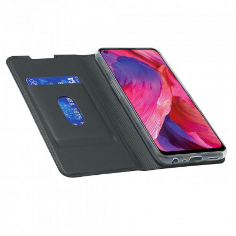 Folio Cover Oppo A54 5G / A74 5G Custodia in pelle Chiusura Magnetica