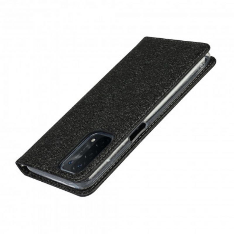 Folio Cover Oppo A54 5G / A74 5G Custodia in pelle Stile In Morbida Pelle Con Cinturino