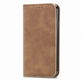 Folio Cover Oppo A54 5G / A74 5G Custodia in pelle Tocco Di Pelle