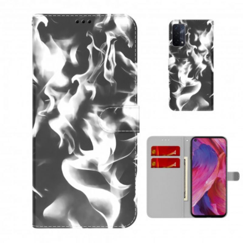Folio Cover Oppo A54 5G / A74 5G Modello Astratto