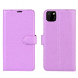 Custodia in pelle Huawei Y5p Classico