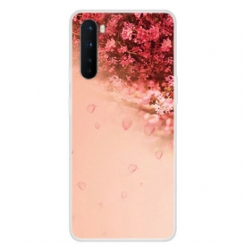 Cover OnePlus Nord Albero Romantico Senza Soluzione Di Continuità