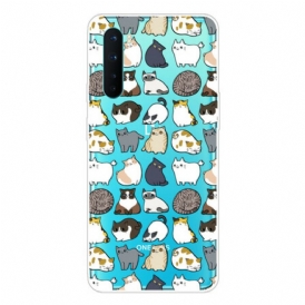 Cover OnePlus Nord Chat Multiple Senza Soluzione Di Continuità