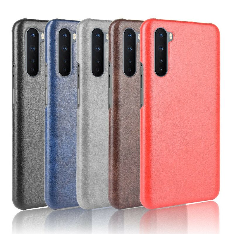 Cover OnePlus Nord Litchi Performance Effetto Pelle