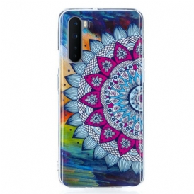 Cover OnePlus Nord Mandala Colorato Fluorescente