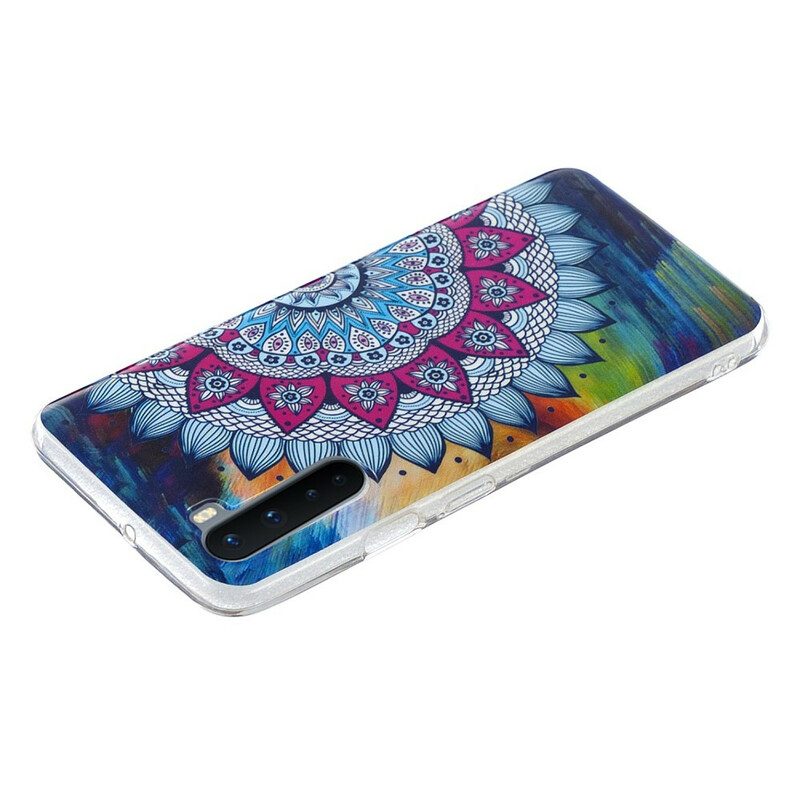Cover OnePlus Nord Mandala Colorato Fluorescente