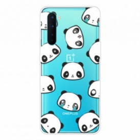 Cover OnePlus Nord Panda Sentimentali