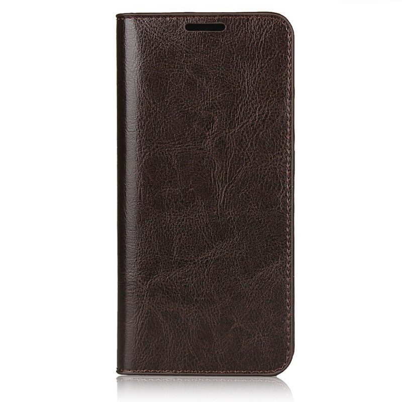 Folio Cover OnePlus Nord Custodia in pelle Pelle Vera
