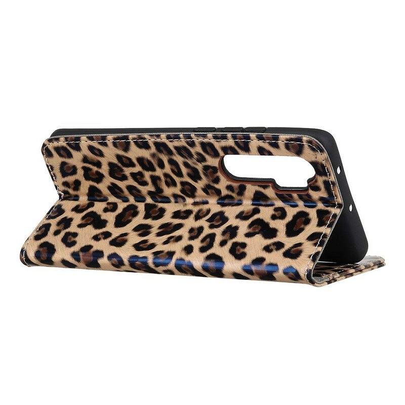 Folio Cover OnePlus Nord Leopardo