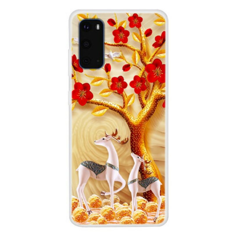 Cover Samsung Galaxy S20 Albero D'oro