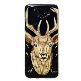 Cover Samsung Galaxy S20 Cervo Maestoso Fluorescente