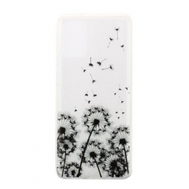 Cover Samsung Galaxy S20 Denti Di Leone Neri Senza Cuciture