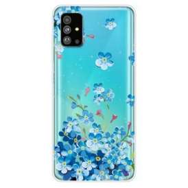 Cover Samsung Galaxy S20 Fiori Blu