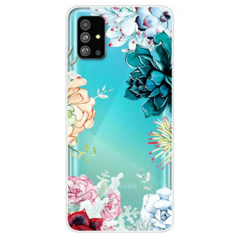 Cover Samsung Galaxy S20 Fiori Dell'acquerello Senza Soluzione Di Continuità