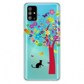 Cover Samsung Galaxy S20 Gatto Sotto L'albero