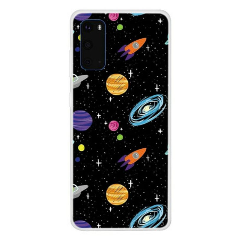 Cover Samsung Galaxy S20 Pianeta Galassia