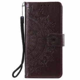 Custodia in pelle Samsung Galaxy S20 Mandala Del Sole