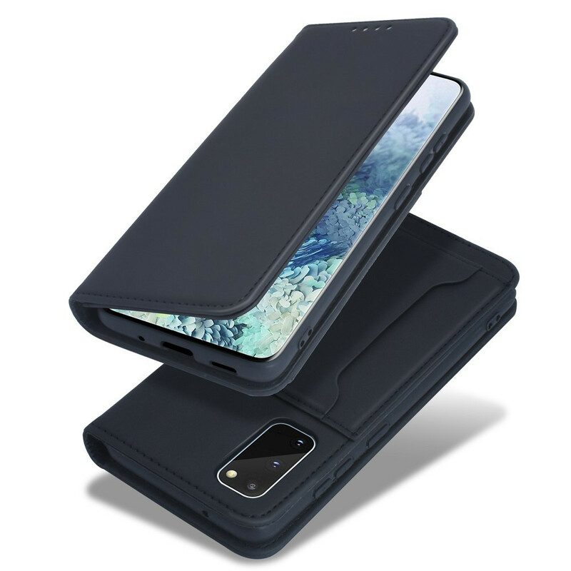 Folio Cover Samsung Galaxy S20 Custodia in pelle Supporto Per Portacarte
